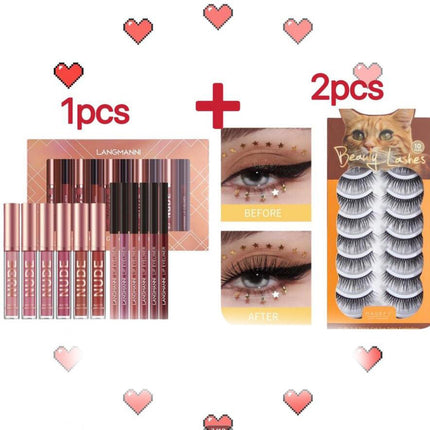 SET DE LABIALES Y DELINEADORES