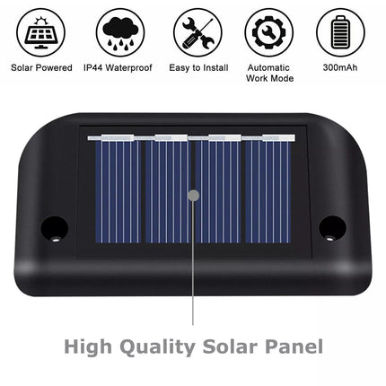 4 Solar LED Bright Deck Lights