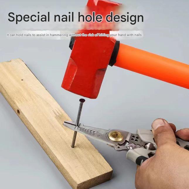 Multifunctional Wire Stripping Pliers