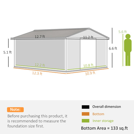 Garden Metal Shed