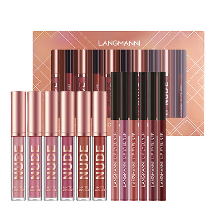 SET DE LABIALES Y DELINEADORES