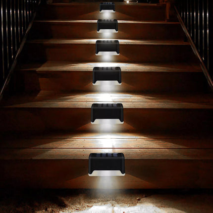4 Solar LED Bright Deck Lights
