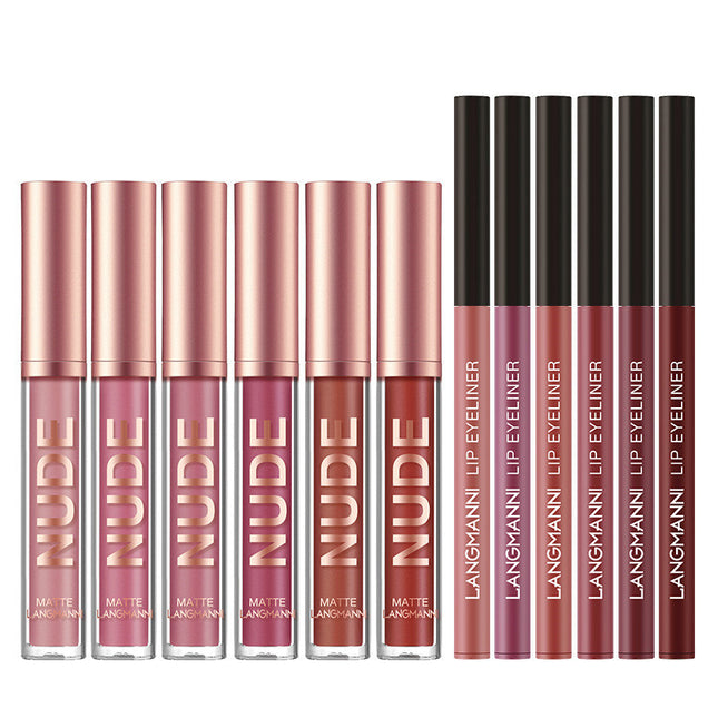 SET DE LABIALES Y DELINEADORES
