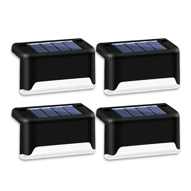 4 Solar LED Bright Deck Lights
