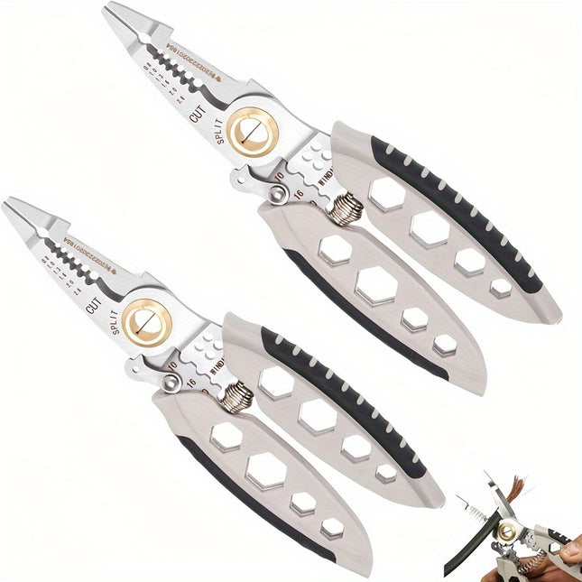 Multifunctional Wire Stripping Pliers