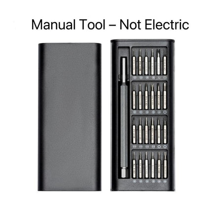 24 In 1 Mini Screwdriver Set With Case