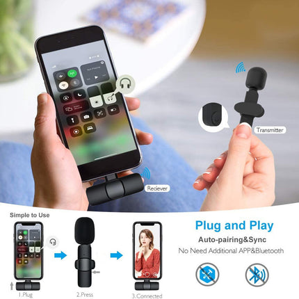 Micrófono para iPhone y Android,